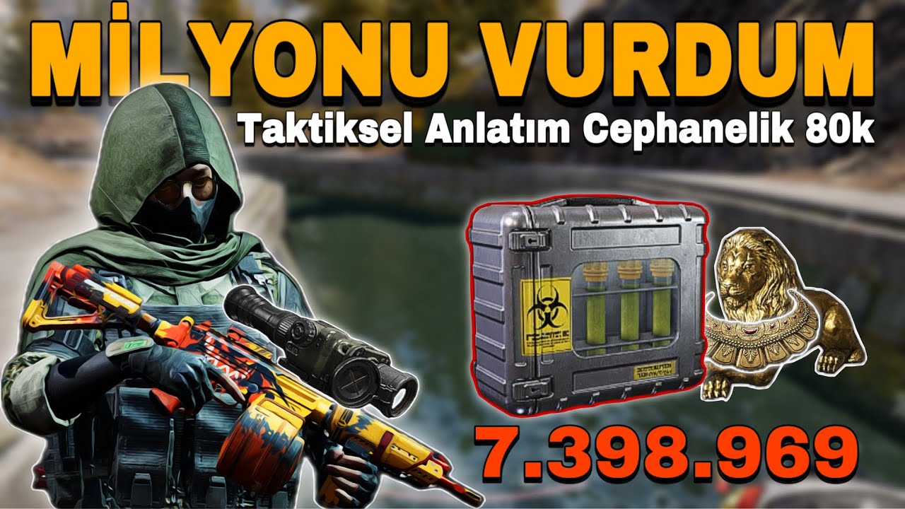 Sonunda Ütopya Buldum 2.5m 🔥Cephanelik Yasak Bölge 80k🔥 Arena Breakout Türkçe