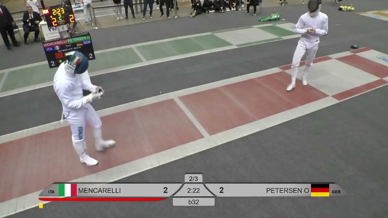 2025 112 SME WESTEND Grand Prix, Budapest MENCARELLI Simone vs PETERSEN Ole