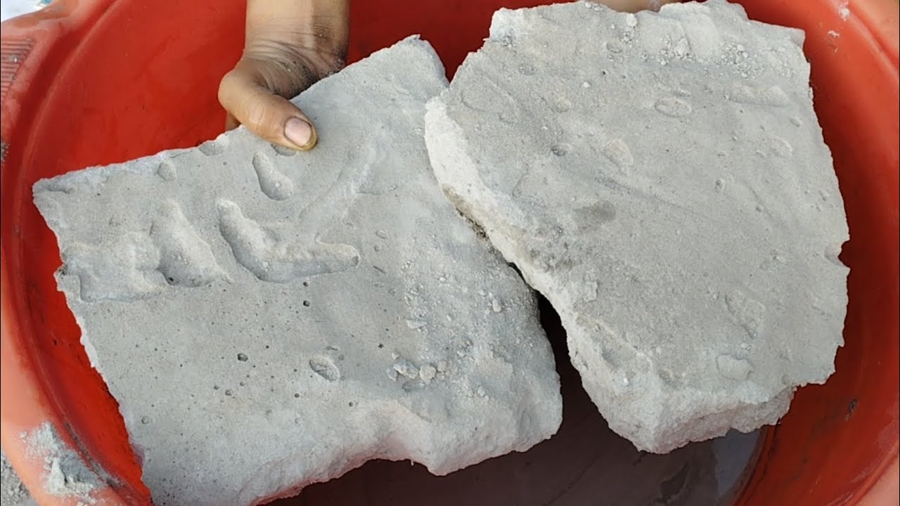 ASMR | Extremely Soft powdery Crumble 💦💦 sand cement asmr water Crumbling #crumbling #relaxation CS