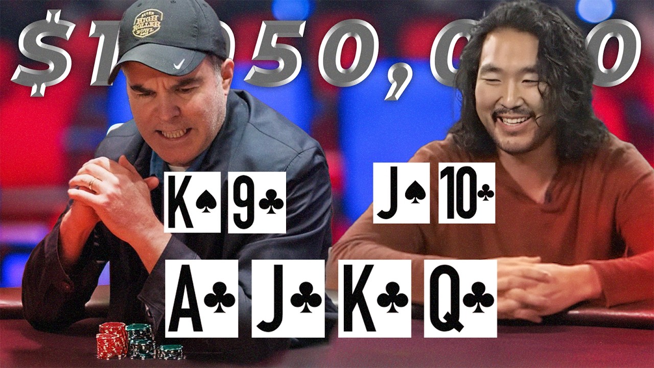 $1,000,000 Super High Roller Catz | Chidwick | Cynn Epic Final Table Poker Showdown