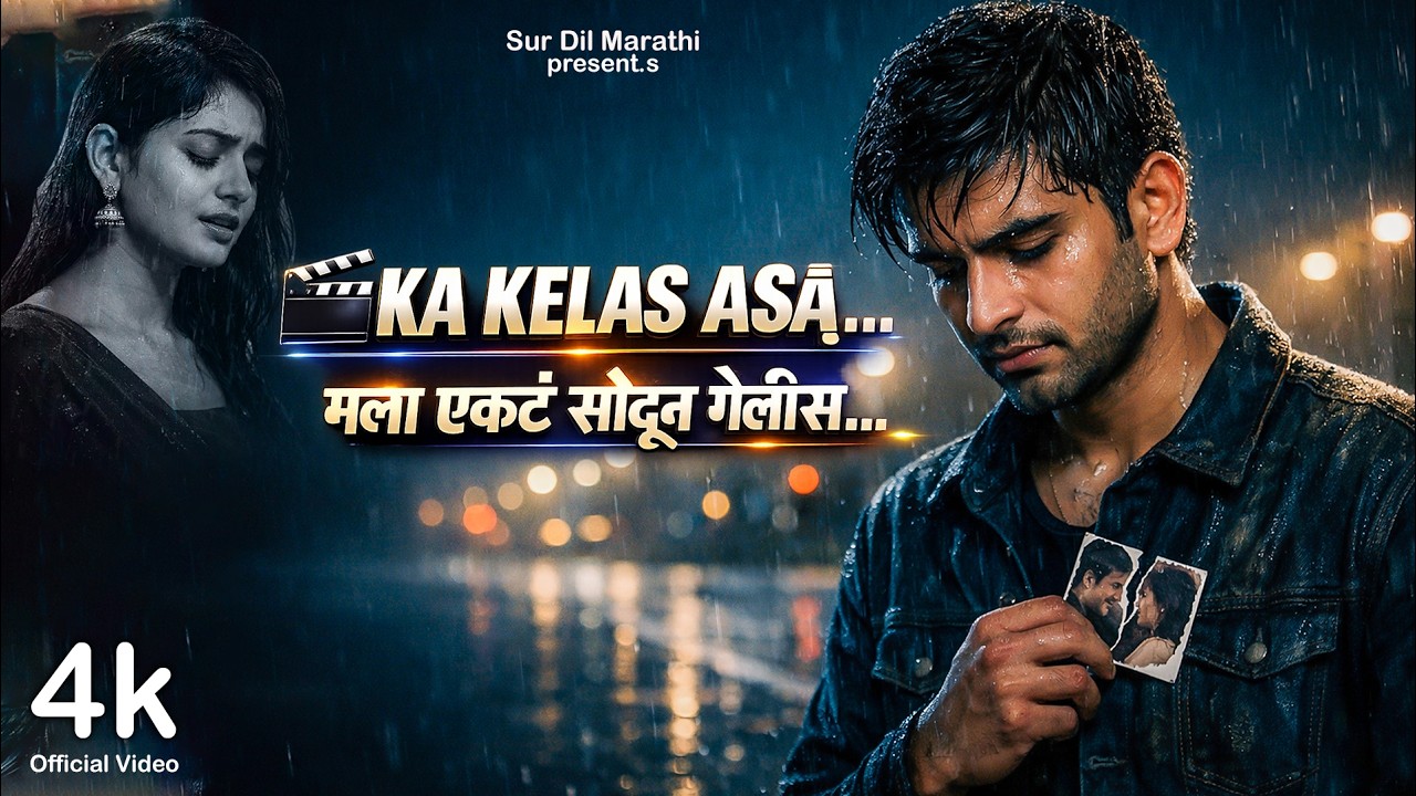 Ka Kelans Asa 💔मला एकटं सोडून गेलीस 😢Bewafa Marathi Song | New Marathi Sad Song 2026 Sur Dil Marathi