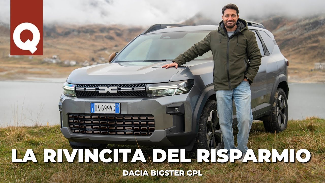 Dacia BIGSTER GPL: CONSUMI REALI, AUTONOMIA e VERITÀ sul GPL. PROVA su strada andando IN MONTAGNA