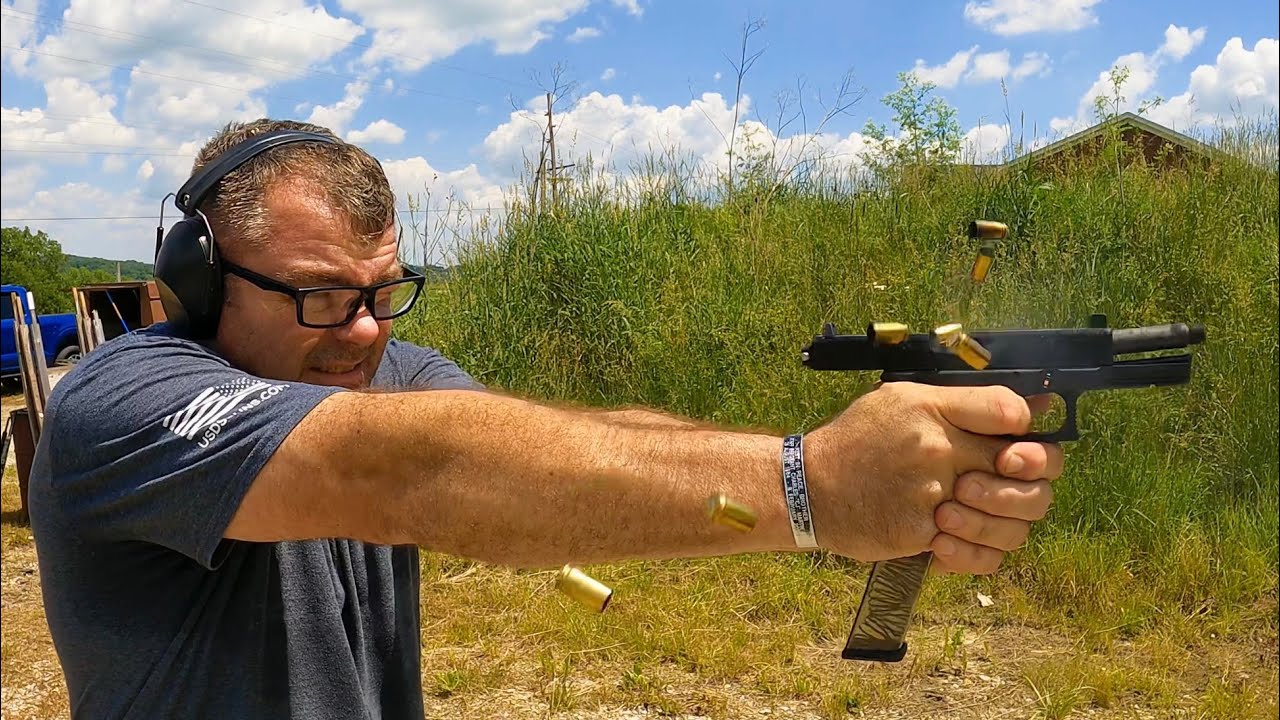 Glock 17 with Auto Sear