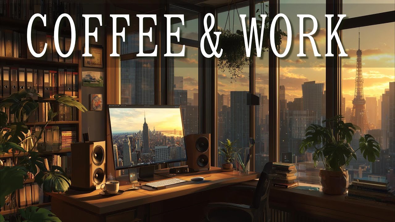 Golden Hour Caf&eacute; Jazz ☕ Smooth Jazz for Work, Study & Relax 🌇