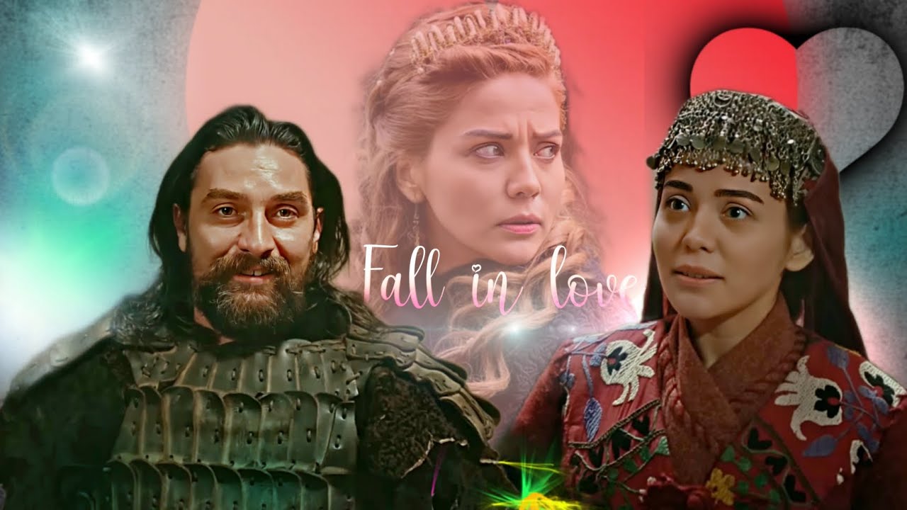 Bamsi bay falls in love with Hafsa hatun 😍✨😅| Romantic scenes of Diriliş drama series