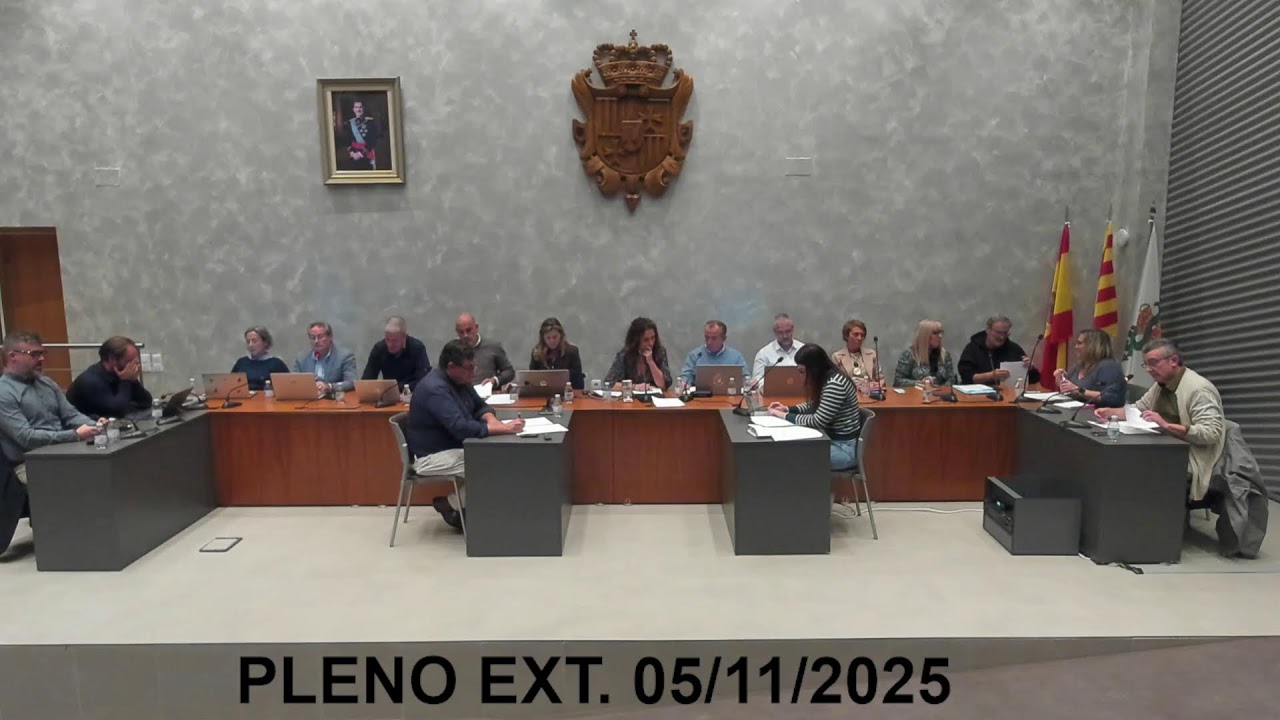 Pleno Extraordinario 05/11/2025