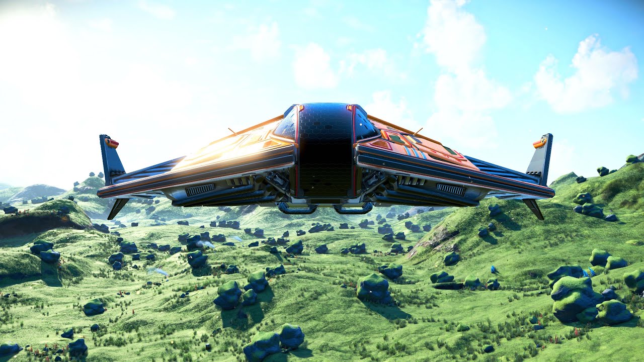 No Man's Sky NEW Vintage Sentinel Interceptor