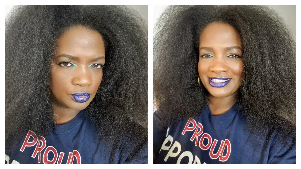 HOW I BLOW DRY MY NATURAL HAIR, CHIT CHAT and DANCE! NeziNapps