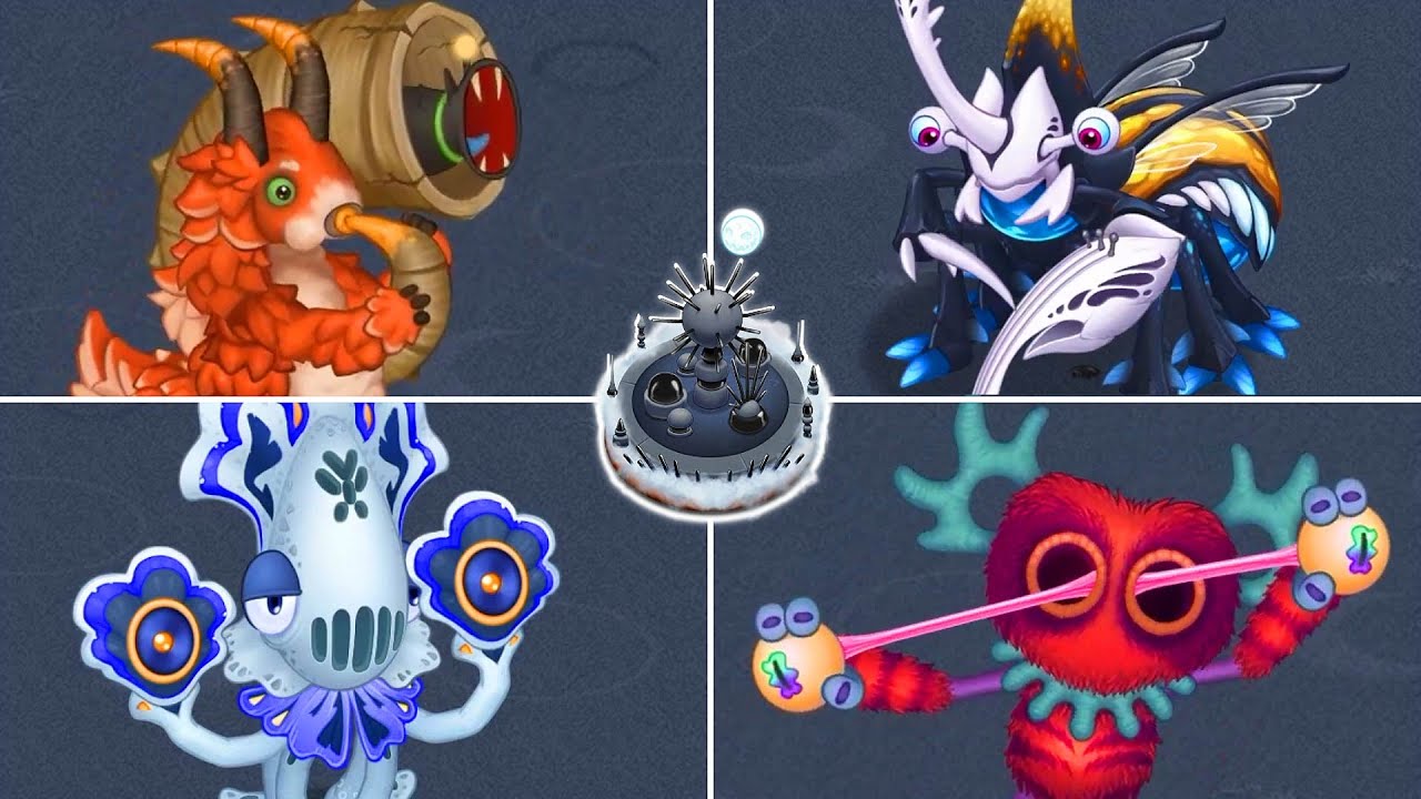 Mythical Island - All New Monsters (Epic Strombonin & Rare Cranchee) | My Singing Monsters