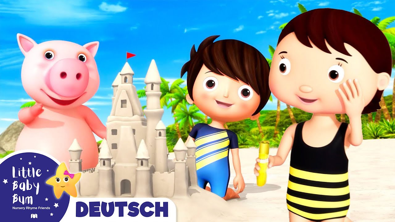 Das Strandlied | Kinderlieder | Little Baby Bum Deutsch | Cartoons für Kinder