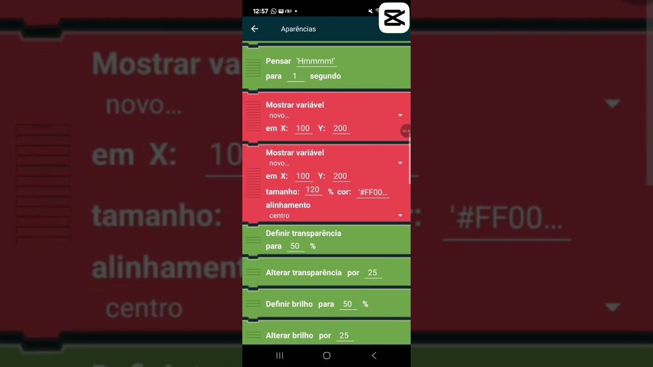 Como criar um jogo no pocket code-menu inicial