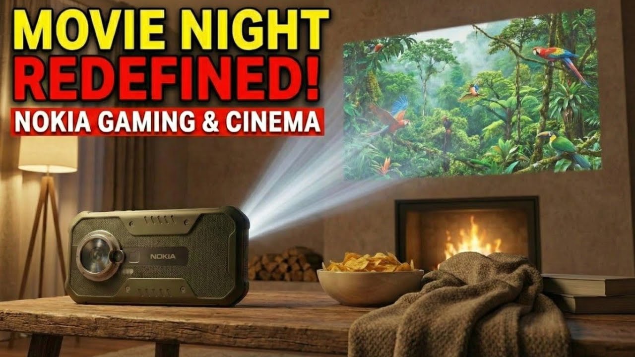 Nokia Projector Phone (2026) Now 4K Cinema In Your Pocket 