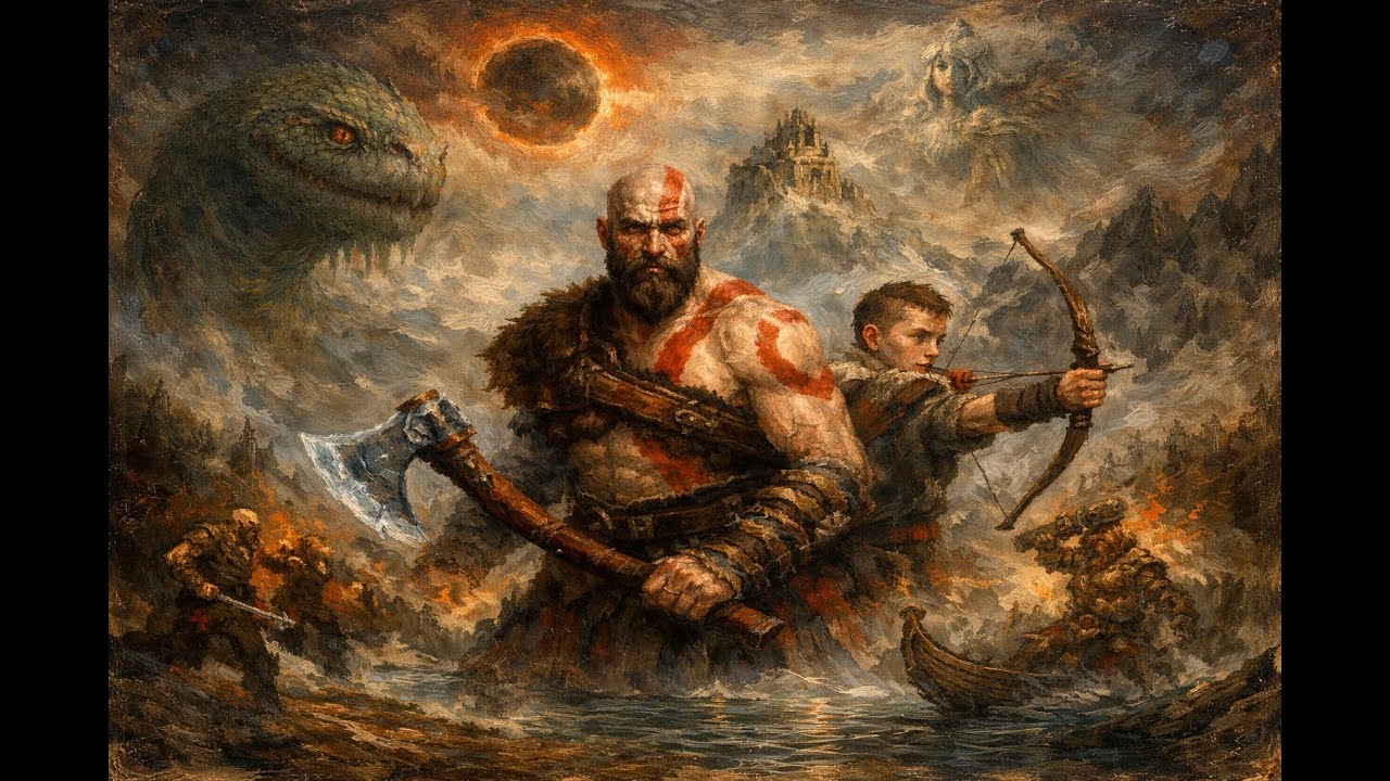 Lago da luz  (GodOfWar)