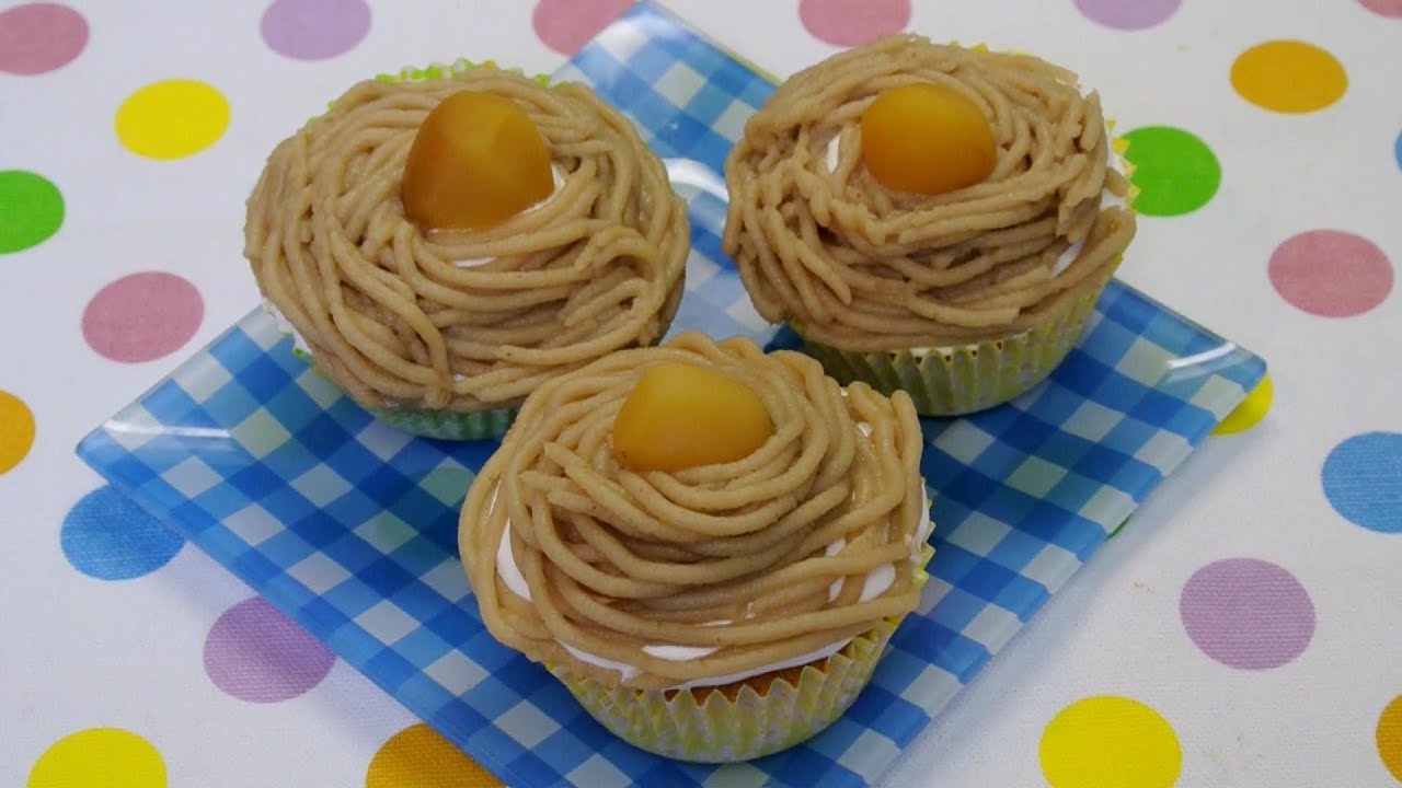 How to make Mont Blanc cake　手作りモンブラン