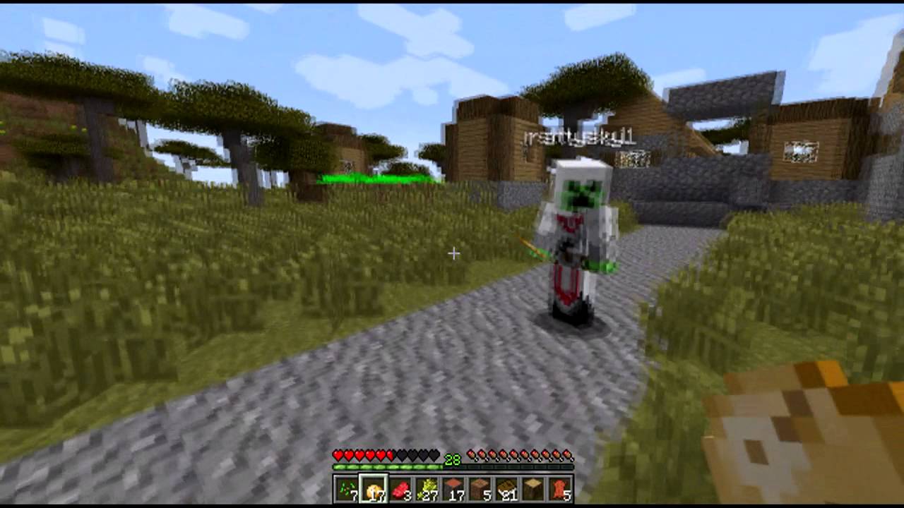 MINECRAFT W/ SKYLER: Part 1- KILLING POTATO