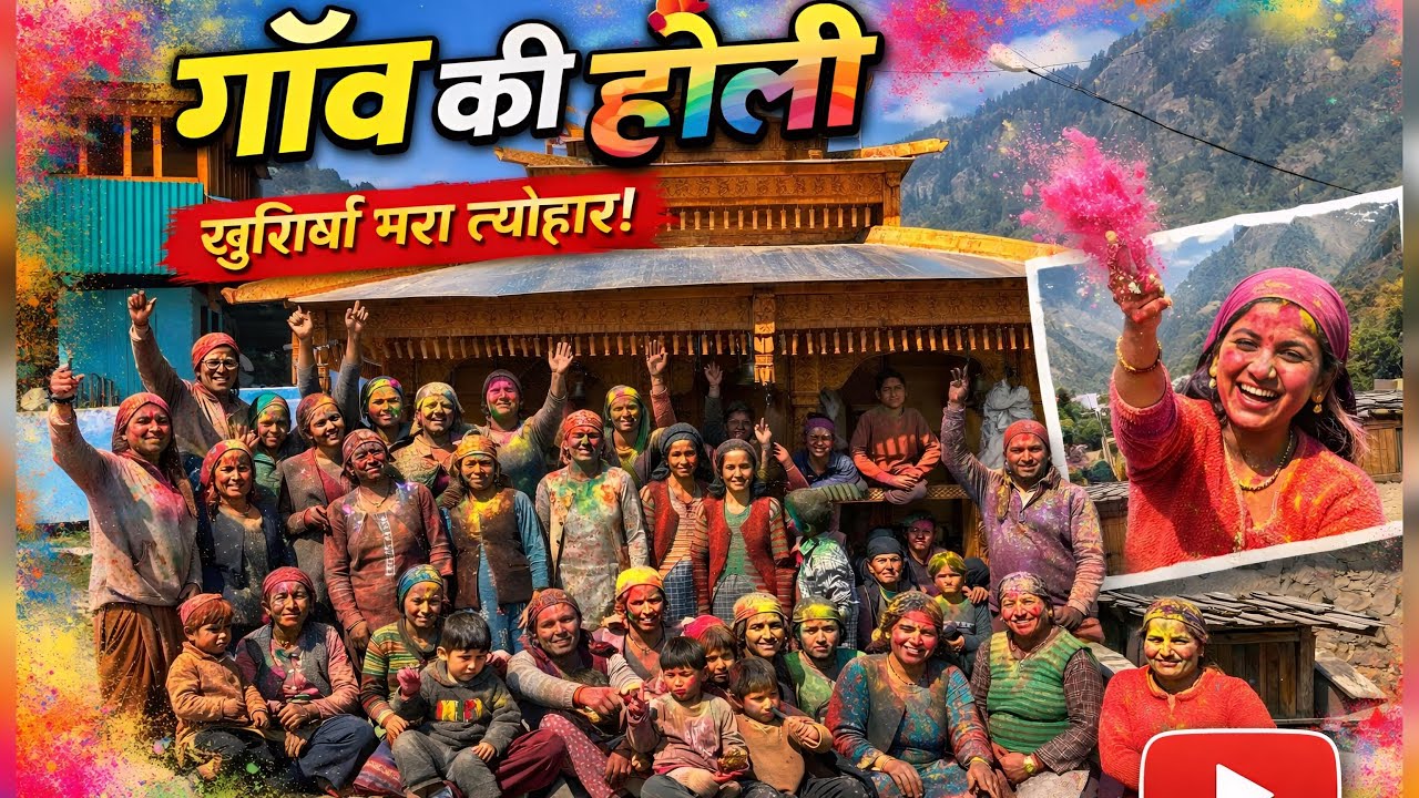 गाँव की होली || खुशियों का त्यौहार😊😍 || Jay Rawat 