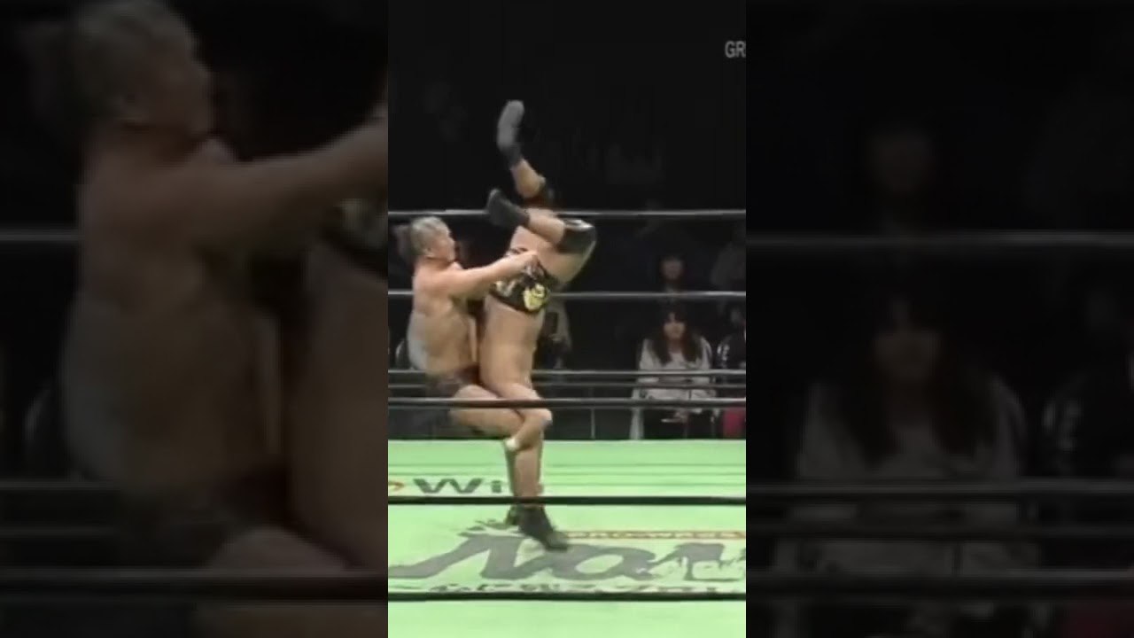 Minoru Suzuki Gotch Style Pildriver Finisher Compilation.