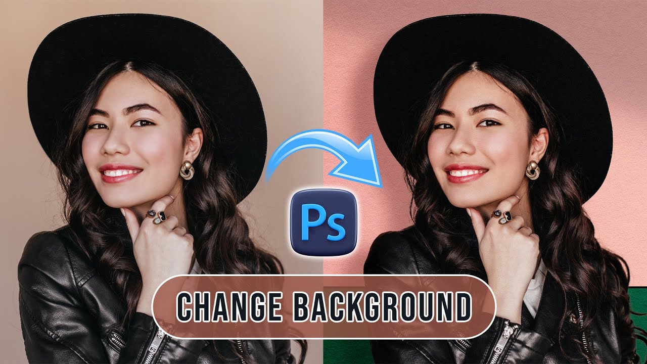 How to Change Background in Photoshop (Easy & Fast Tutorial)