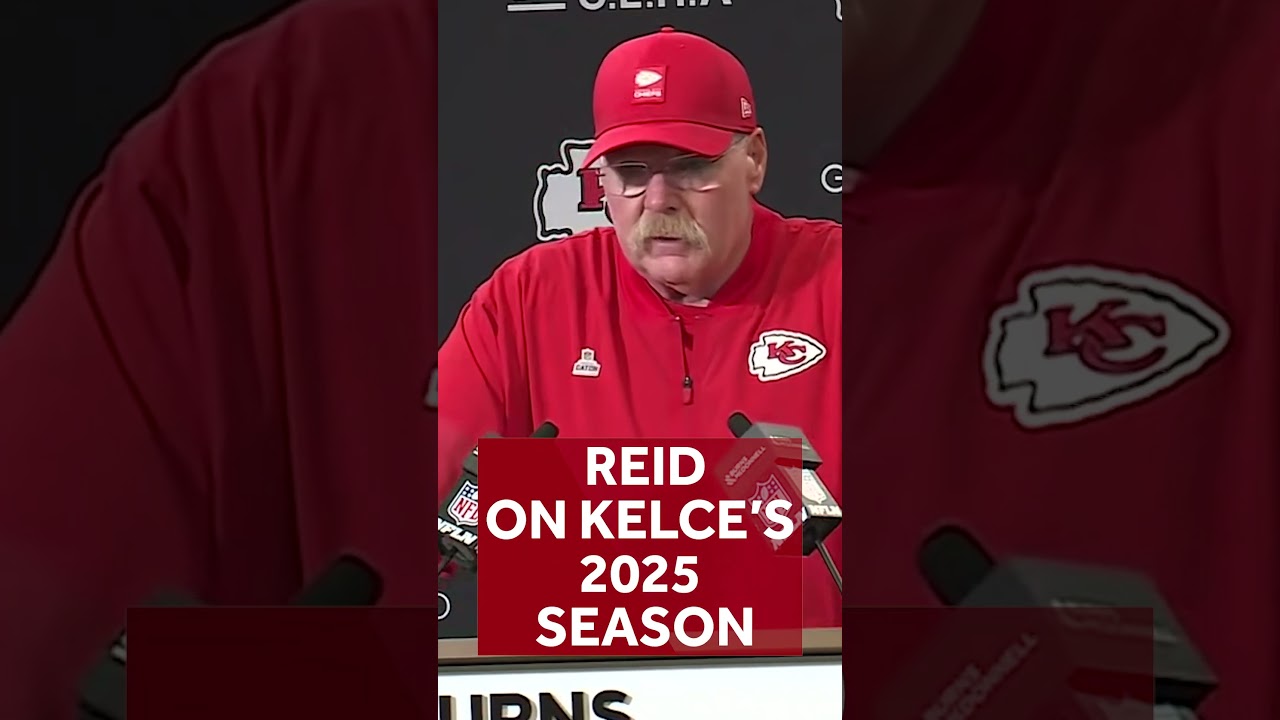 Chiefs head coach Andy Reid on Travis Kelce's 2025 season so far