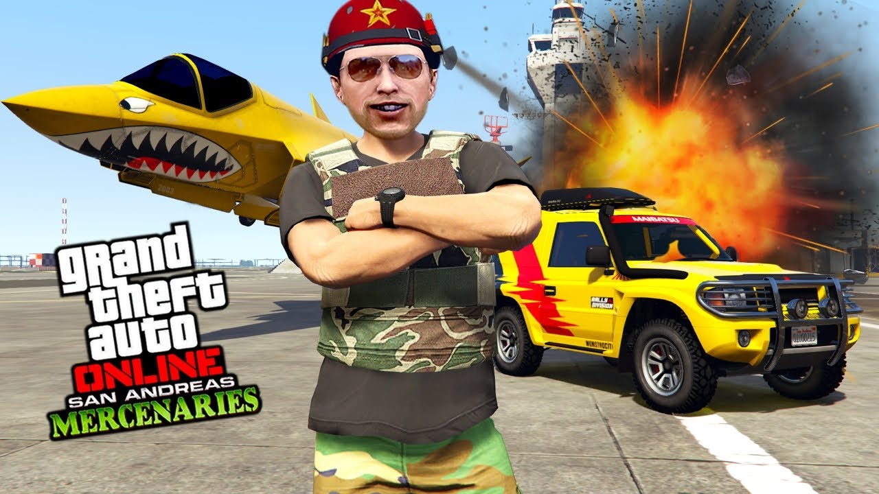 ATLARI ŞAHLANDIRAN GÜNCELLEME (GTA 5 San Andreas Mercenaries DLC)