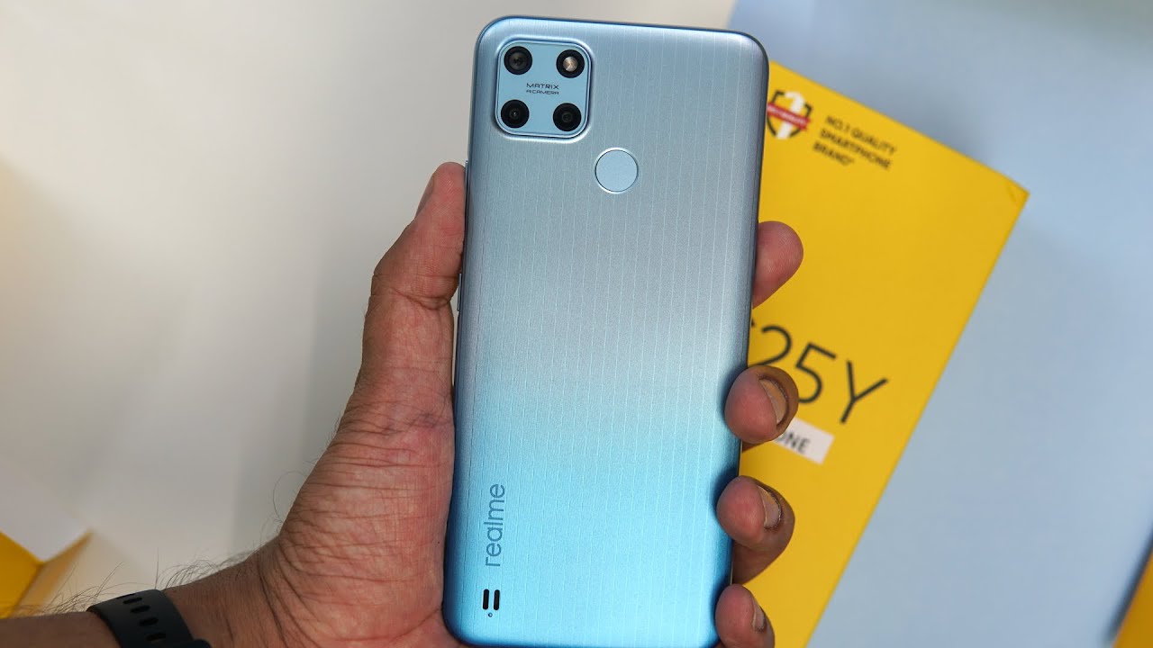 Realme C25Y Unboxing, Features, Comparison with Realme C21Y