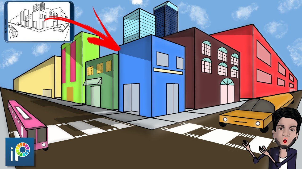 Mobile se CARTOON BACKGROUND kaise banaye😱