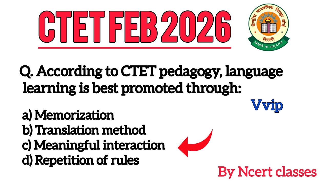  CTET 2026 English Pedagogy This Video Is For You 🚀 | most repeated question