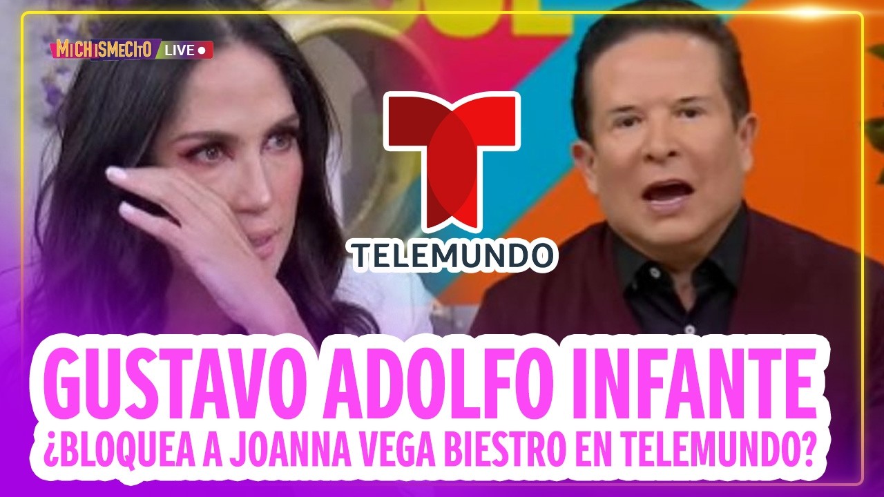 Gustavo Adolfo Infante ¿Bloquea a Joanna Vega Biestro en Telemundo? / MICHISMECITO