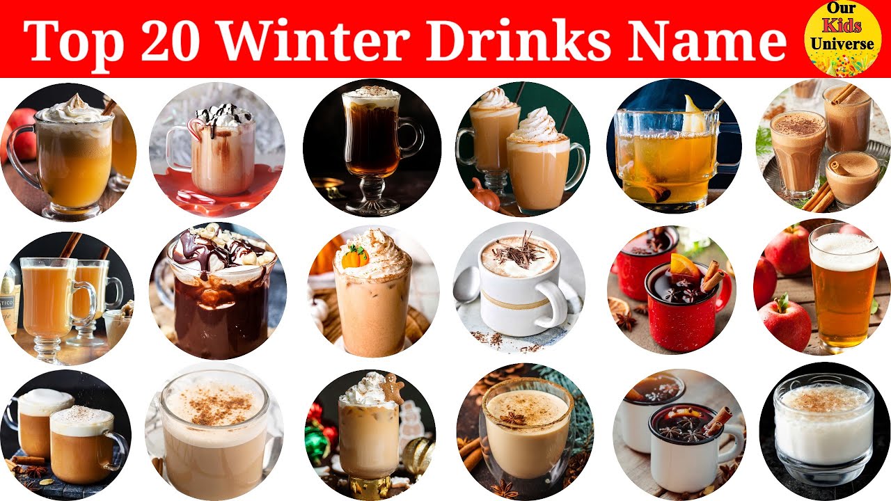 Top 20 Winter Drinks Name || Winter Drinks || Drinks Name
