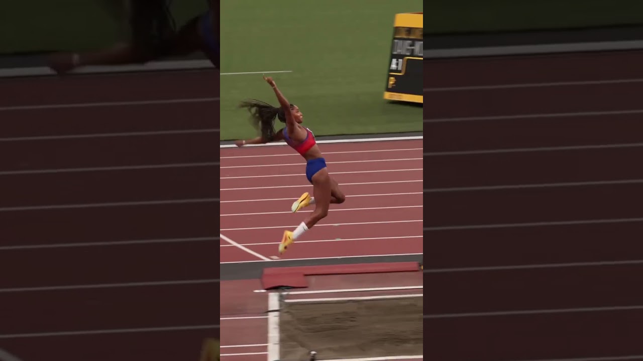 Olympic gold medallist, Long jumper Woodhalls 💀👀