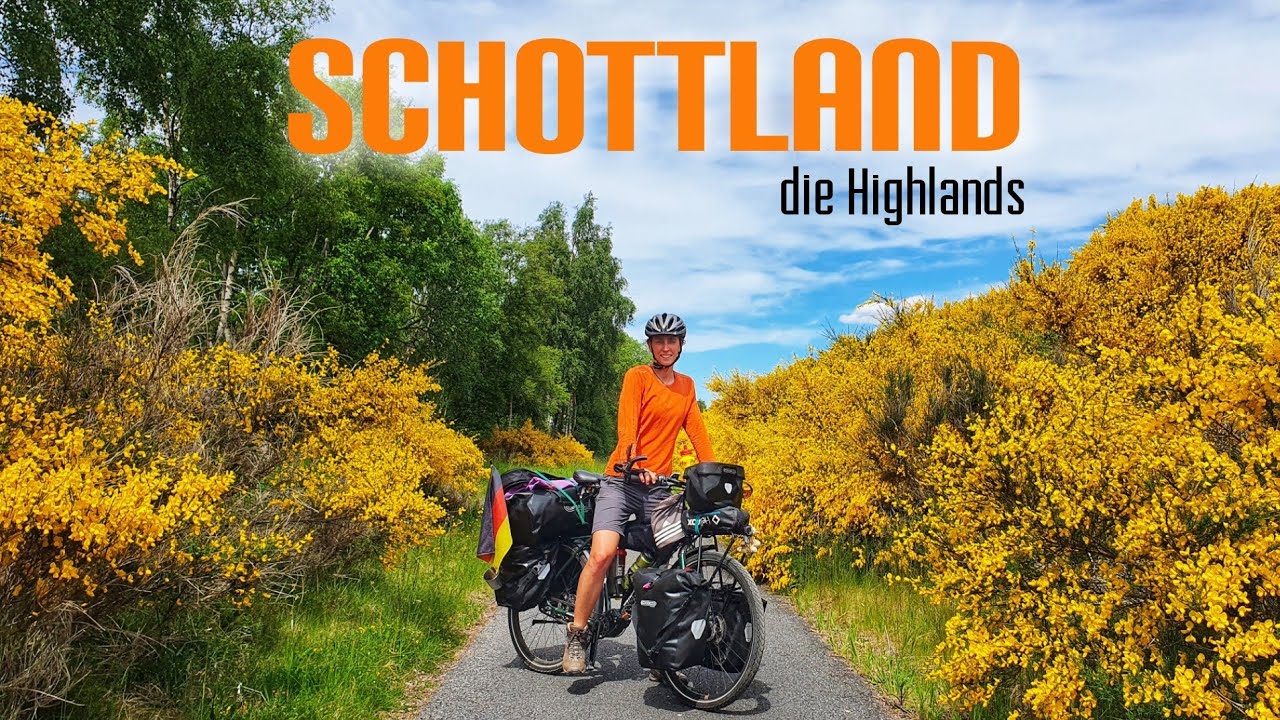 [#35] Radreise Schottland (3) finden wir Nessi? mit dem Rad durch die Highlands | Fahrradweltreise