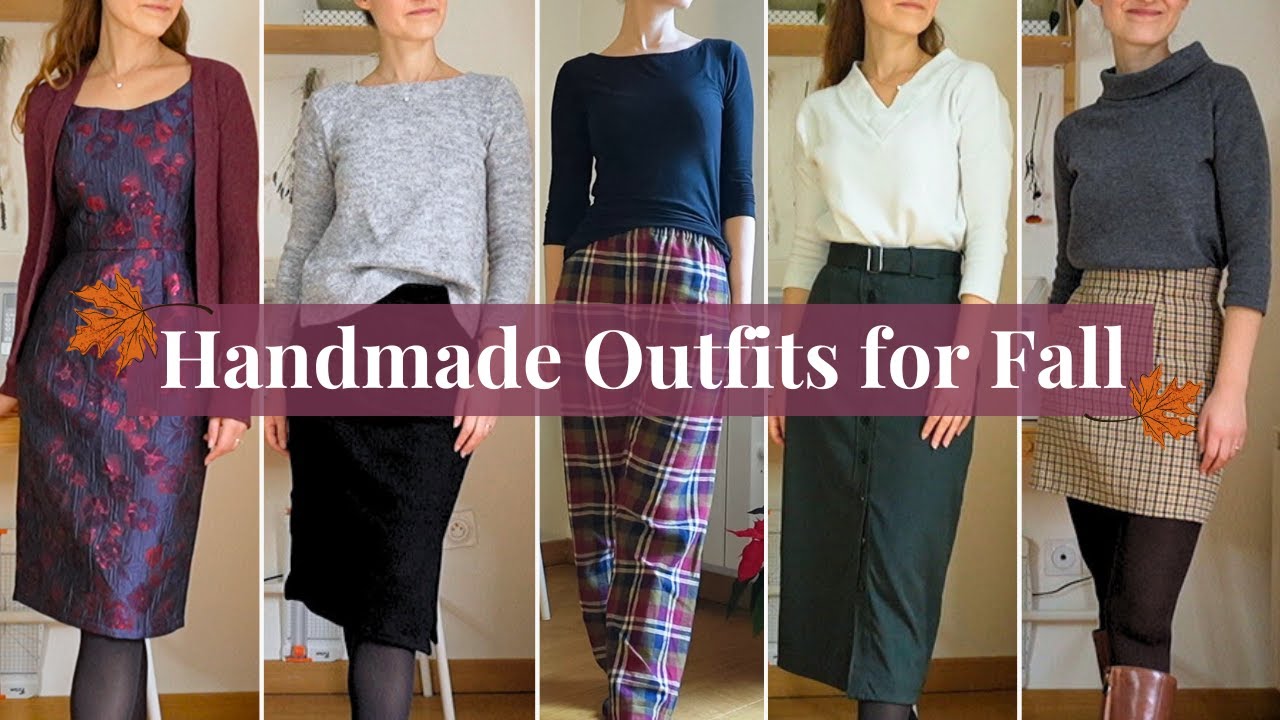 Handmade Fall Outfits 🍂 | Pattern, Fabric, & Color Ideas