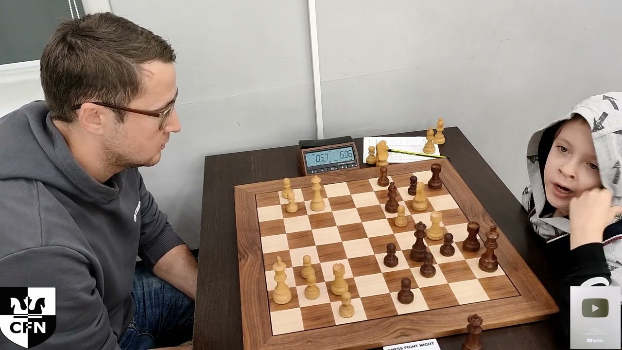 D. Israfilov (1456) vs Tweedledum (1405). Chess Fight Night. CFN. Rapid
