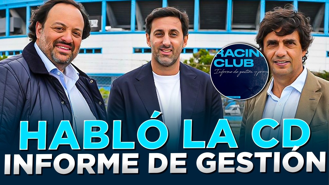 DESPERTATE RACING / HABLÓ LA CD / INFORME DE GESTIÓN /  ¿ALCANZA CON ESTO?
