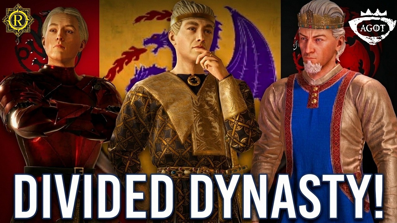Can we UNITE the Divided Houses of the Dragon?! | AGOT CK3
