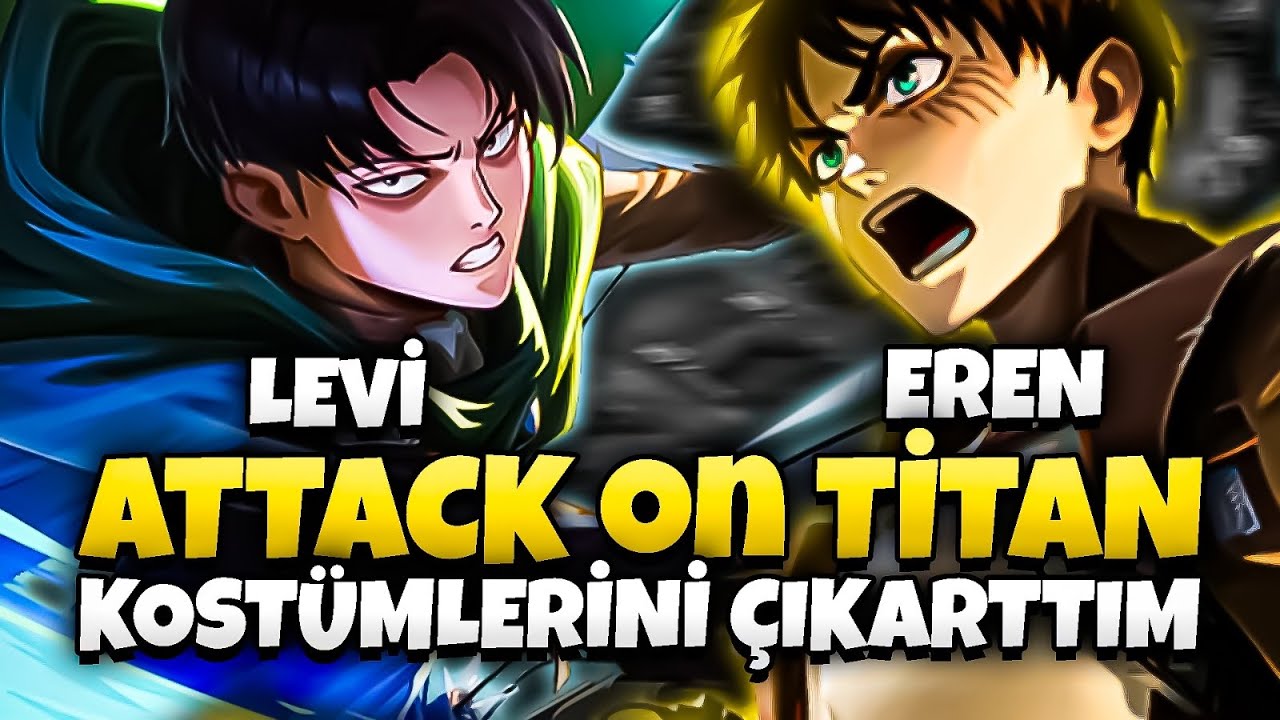 ATTACK ON TİTAN KOST&Uuml;MLERİNİ &Ccedil;IKARTTIM! - MARTİS ''LEVİ'' & YİN ''EREN'' ZORLU MA&Ccedil;! - Mobile Legends
