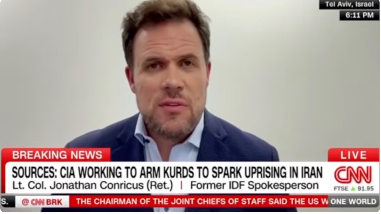 Jonathan Conricus on how the U.S. and Israel can help bring down the regime – CNN International