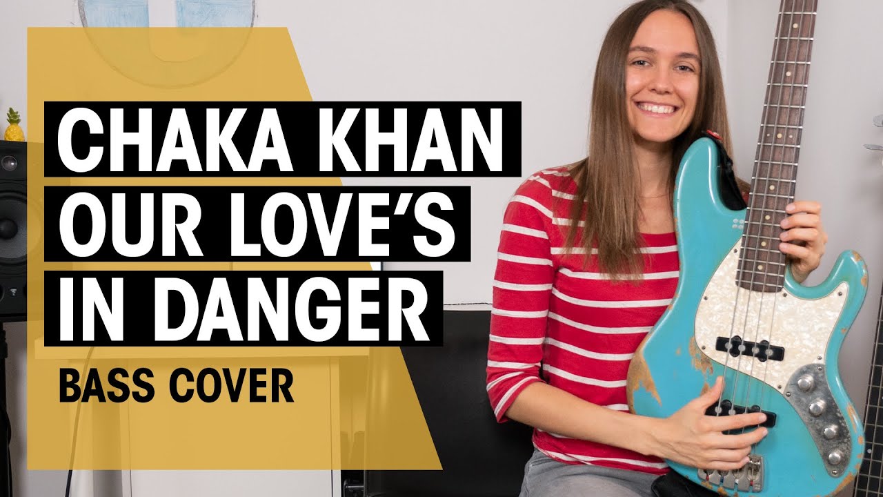 Chaka Khan - Our Love's in Danger | Bass Cover | Julia Hofer | Thomann