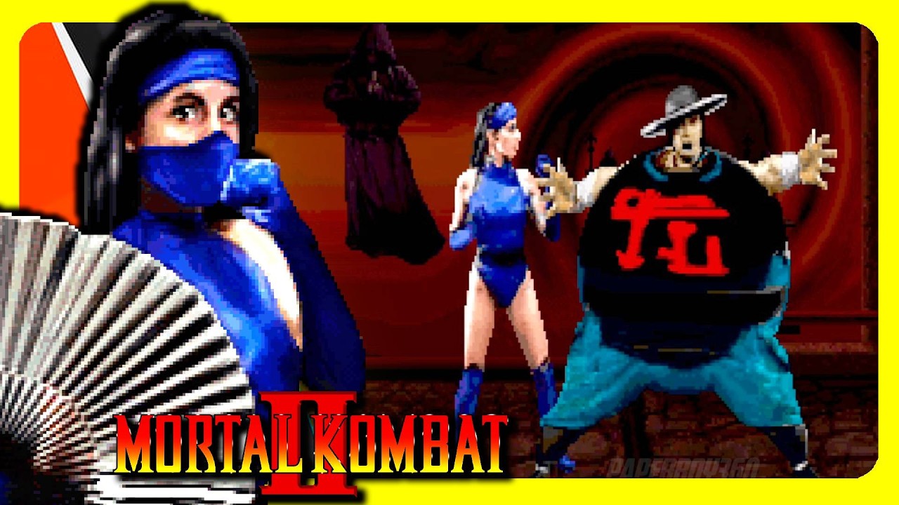 Mortal Kombat II • Kitana Gameplay【Arcade - 1993】UHD 60ᶠᵖˢ ✓