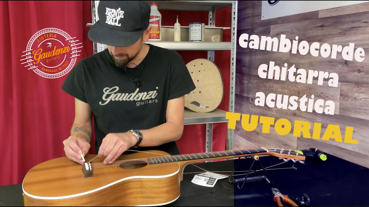 Guida pratica: Sostituire le corde ad una chitarra Acustica