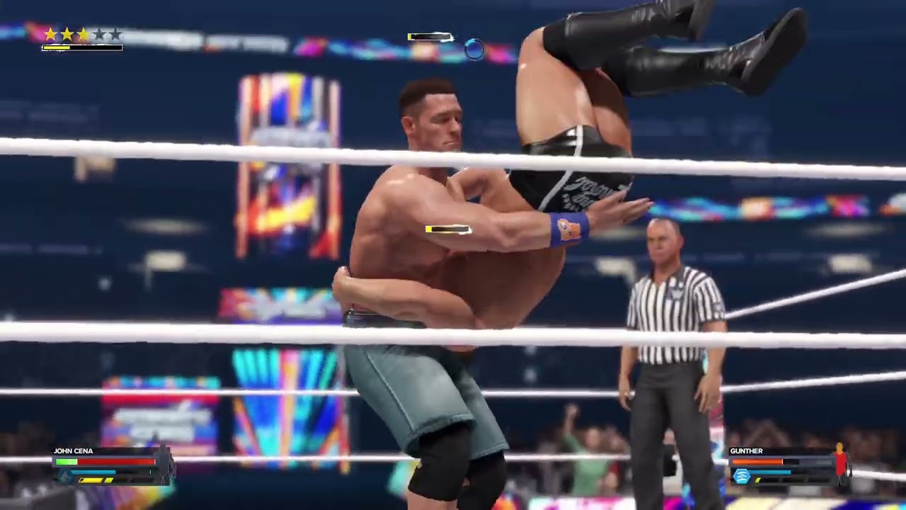 John cena vs gunther