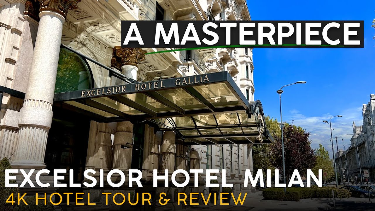 EXCELSIOR HOTEL GALLIA Милан, Италия 🇮🇹【4K Тур и обзор отеля】Шедевр роскошной коллекции!