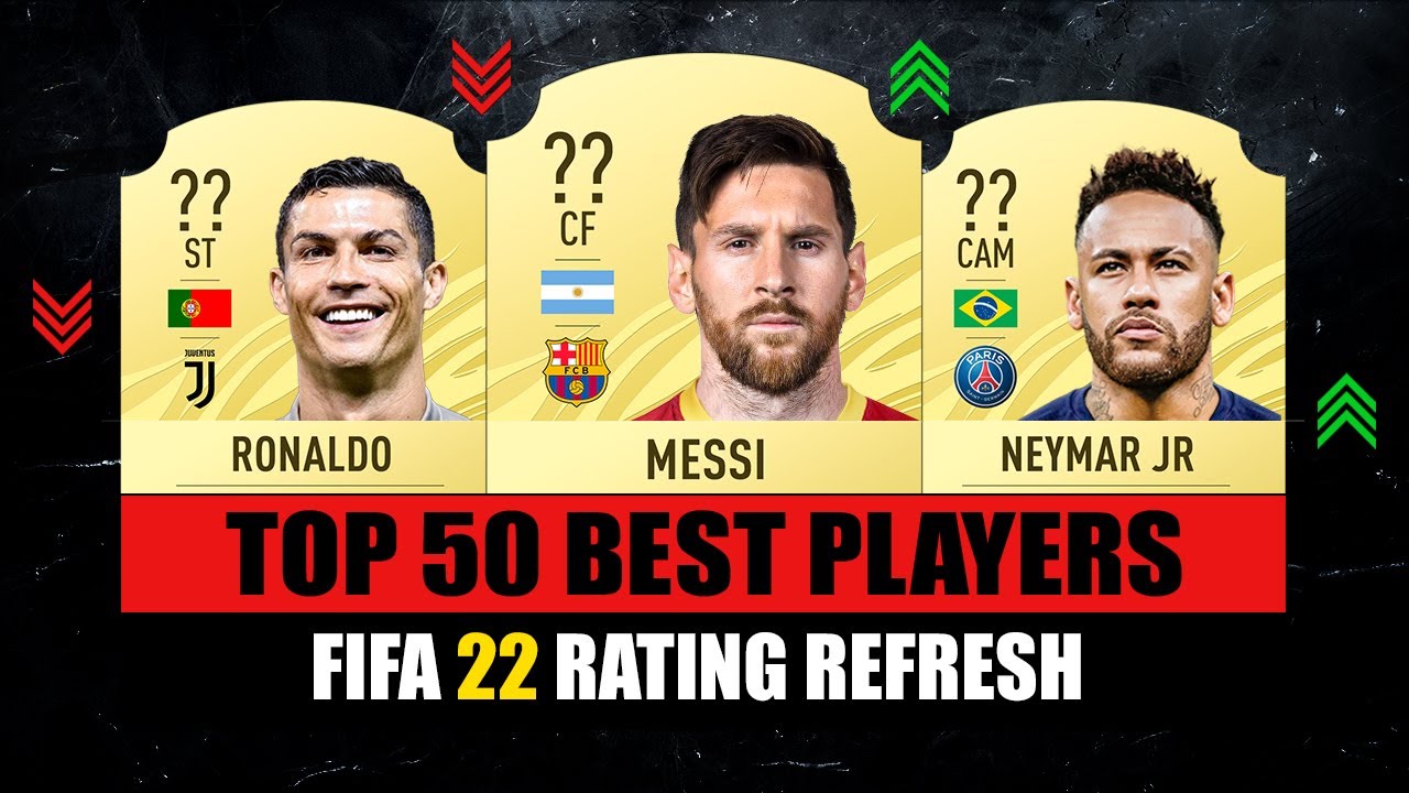 FIFA 22 | TOP 50 BEST PLAYER RATINGS! 😱🔥 ft. Ronaldo, Messi, Neymar...