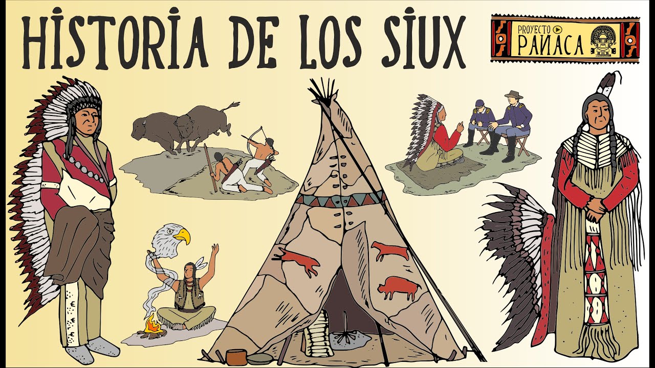 La Historia de los Siux | Indígenas Americanos | América del Norte | Nativos Americanos