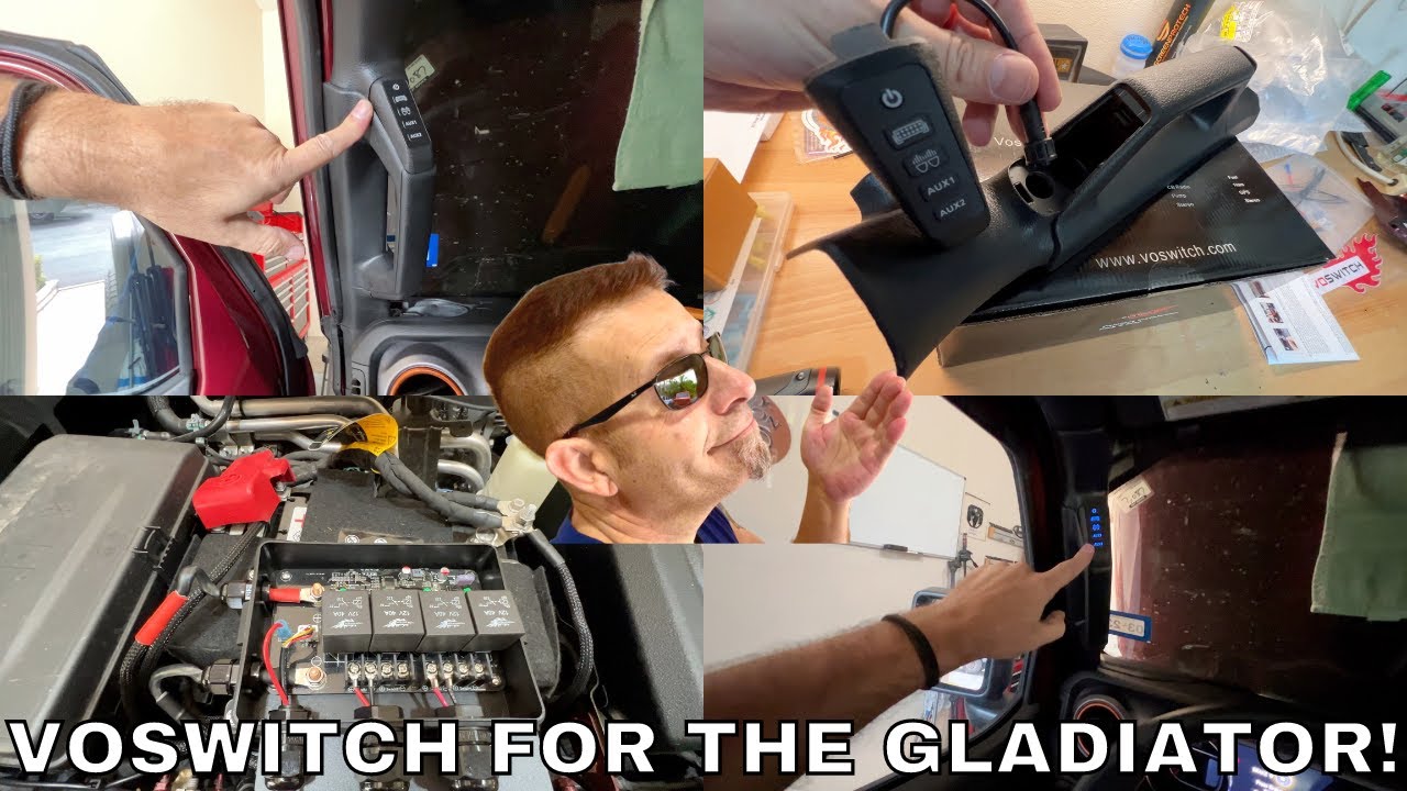 Voswitch Lighting Controller For The Jeep Gladiator