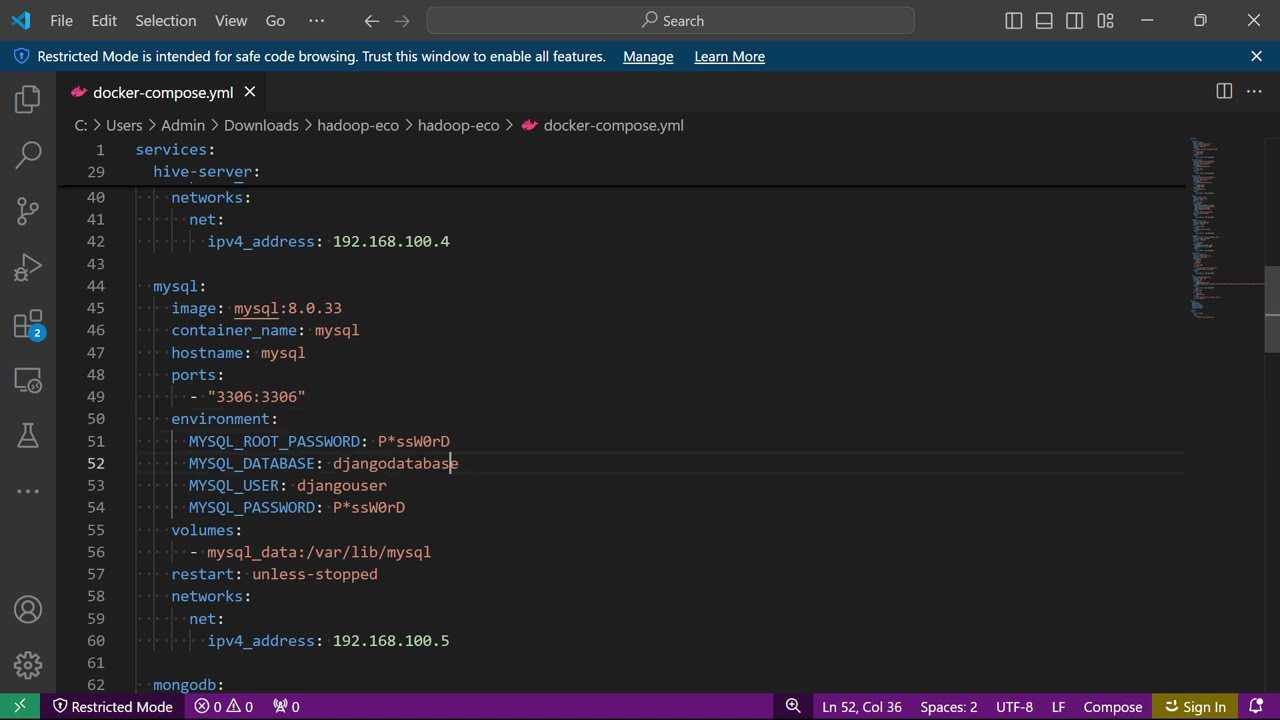 🚀 Set Up a Docker-Based Hadoop Ecosystem 🐳📊