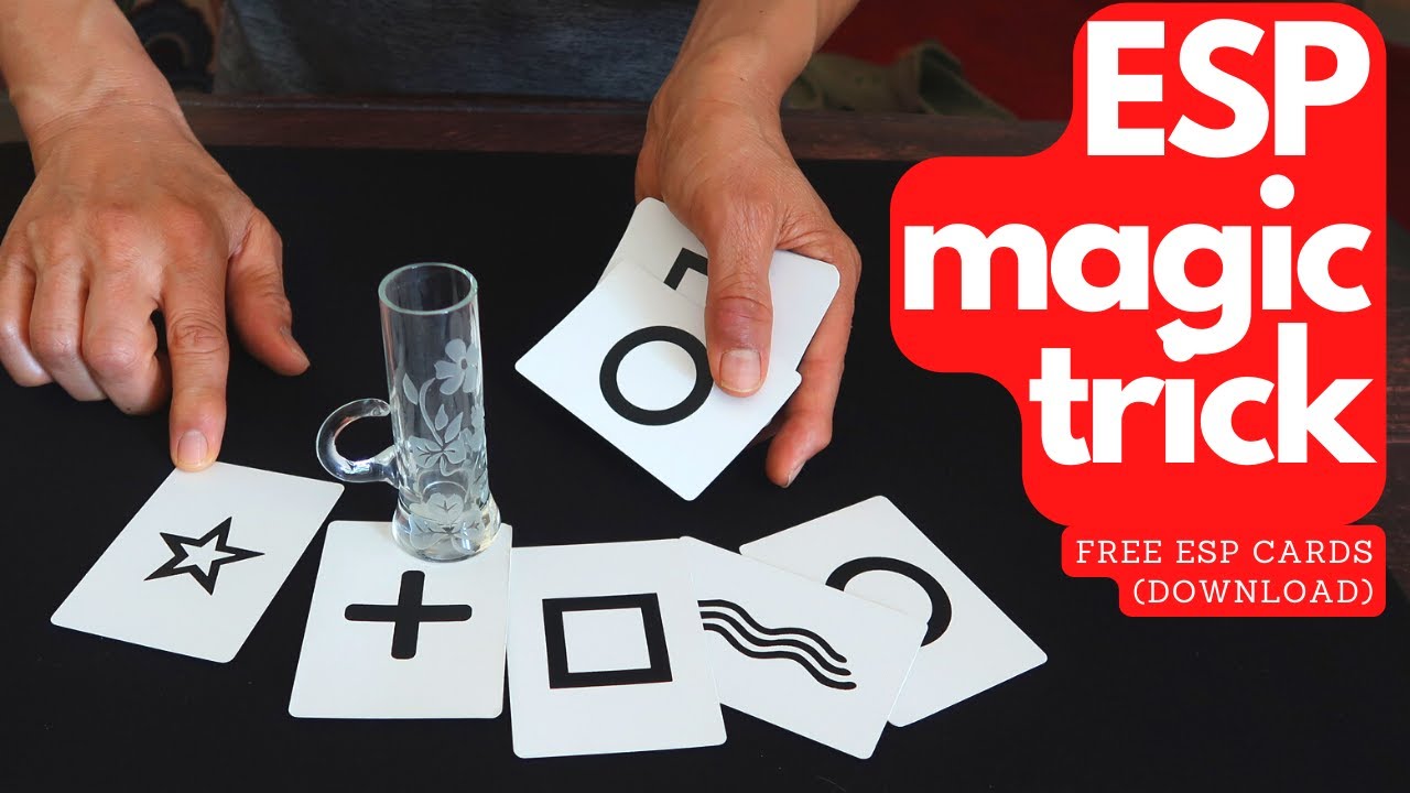 Легкий фокус с картами ESP: БЕСПЛАТНЫЕ карты ESP #ESP, #easycardtricks #easymagictricks