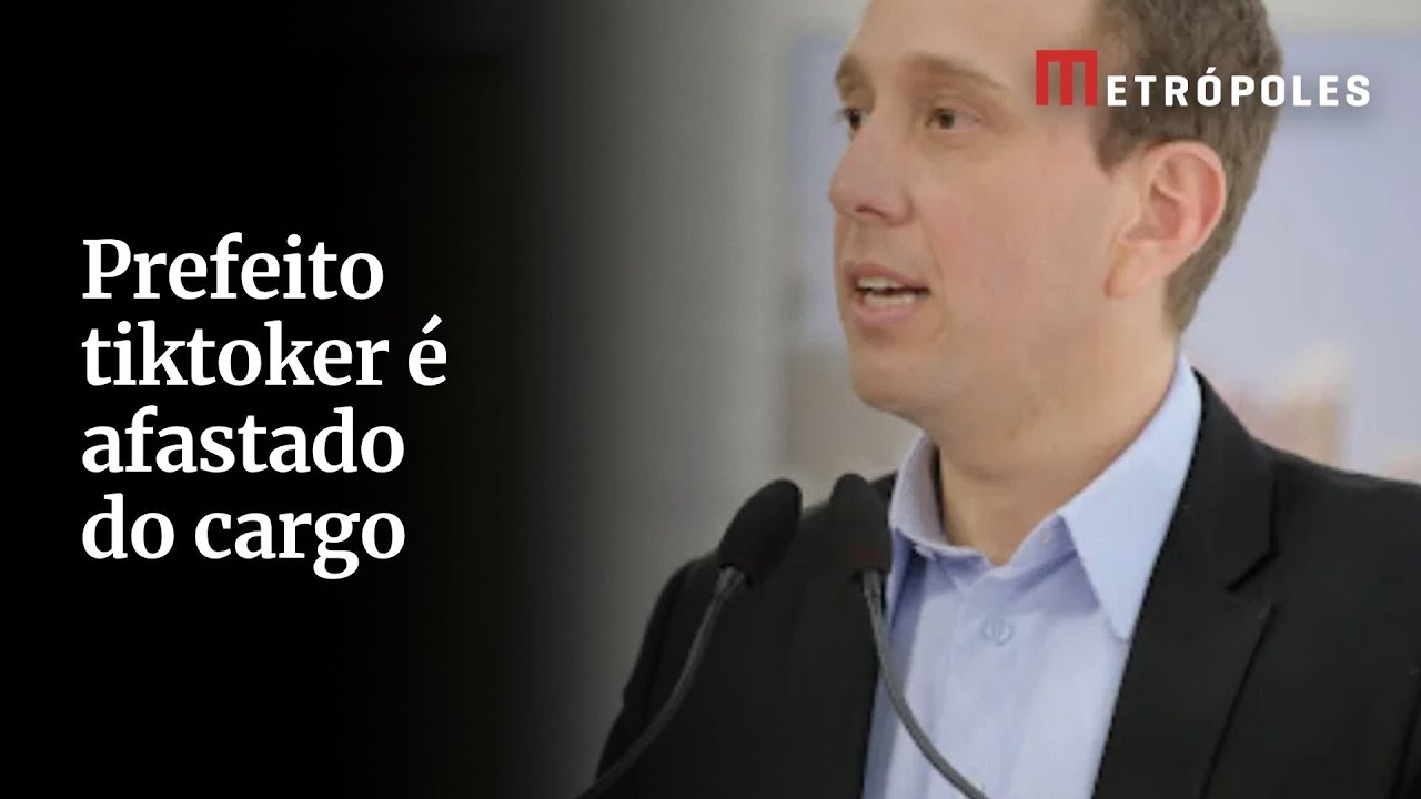 Manga, prefeito tiktoker, &eacute; afastado do cargo em Sorocaba