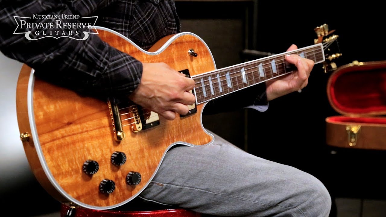 Gibson Les Paul Koa Electric Guitar