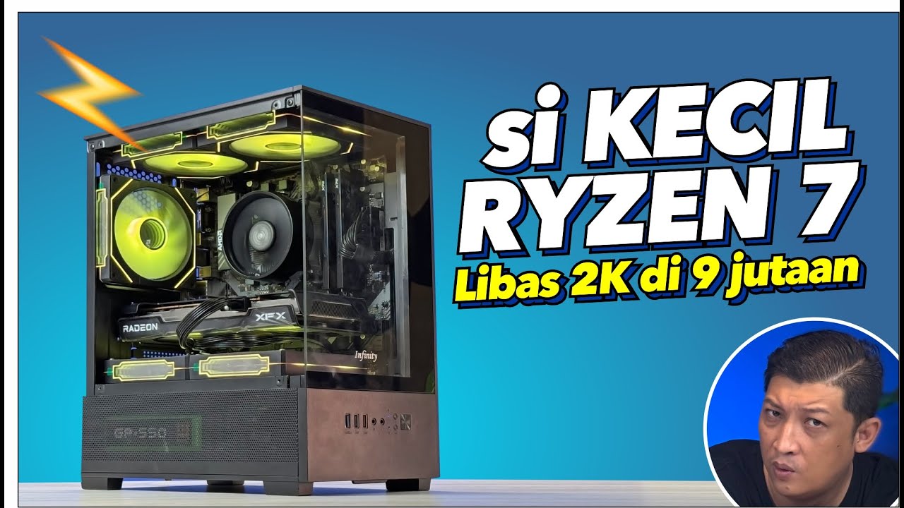 under 10 JUTA,, dapat RYZEN 7 + VGA RX.. kalo laptop ga bisa harga segini...
